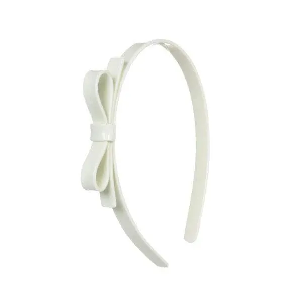 Acrylic Thin Bow Headband Collection