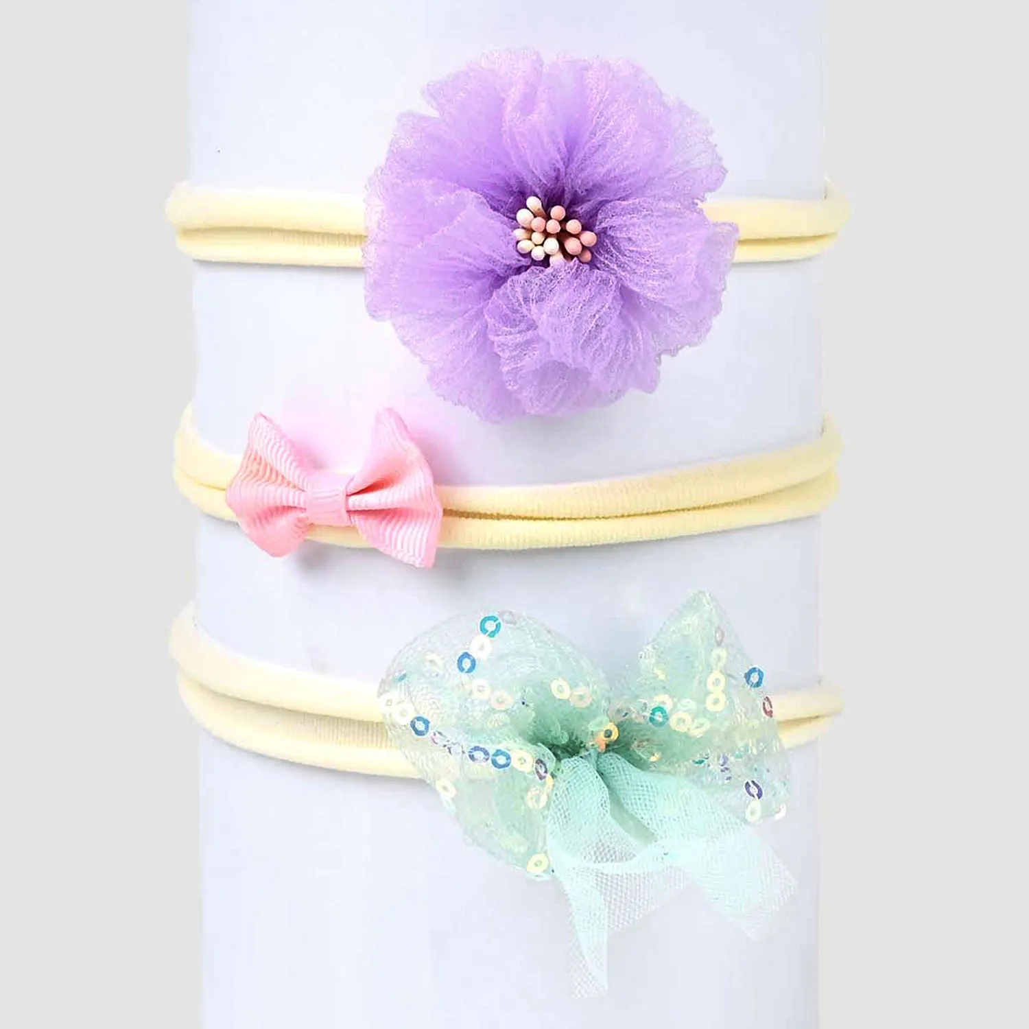 Adorable Baby Head Band Pack Of 3