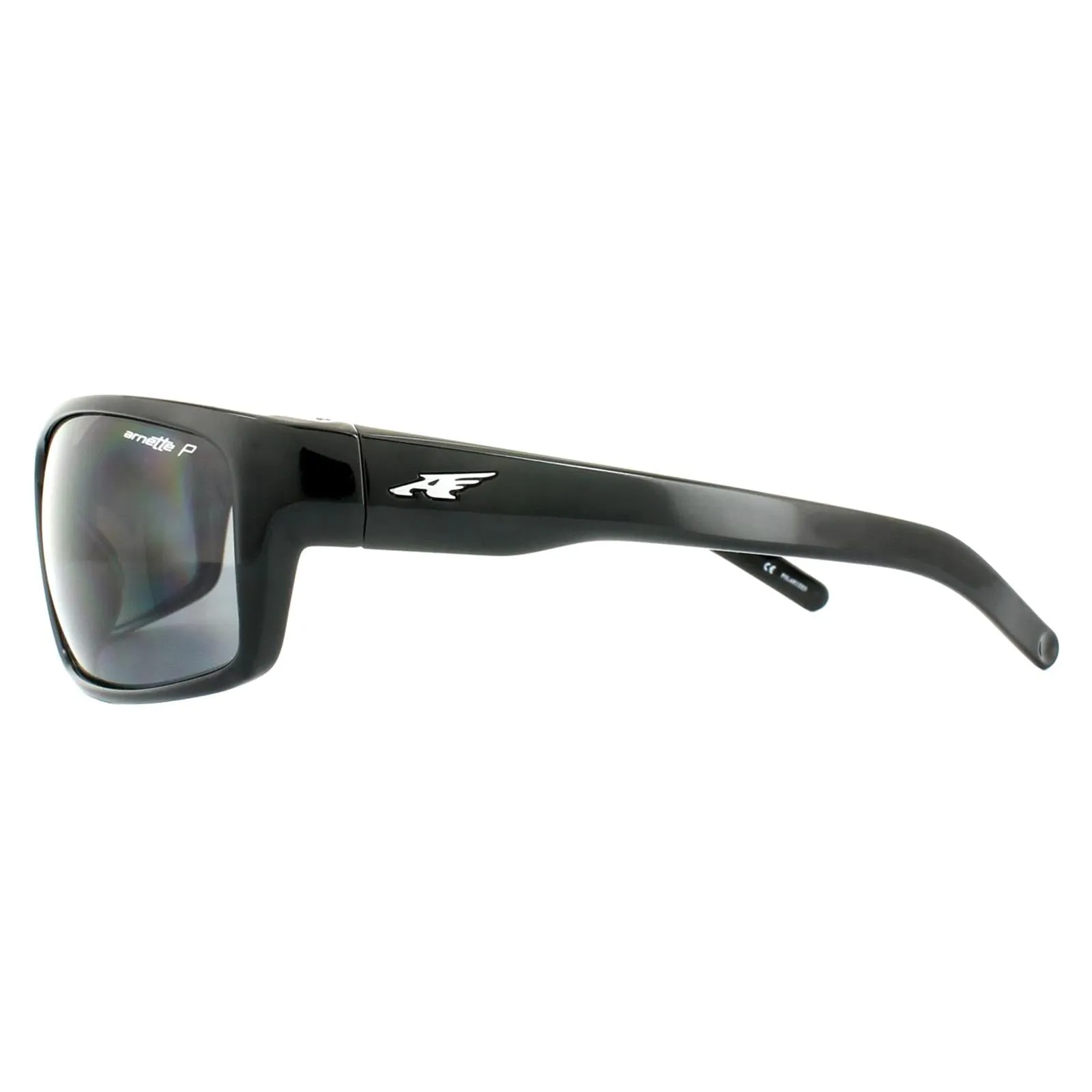 Arnette Sunglasses Fastball 4202 226781 Black on Graphics Grey Polarized