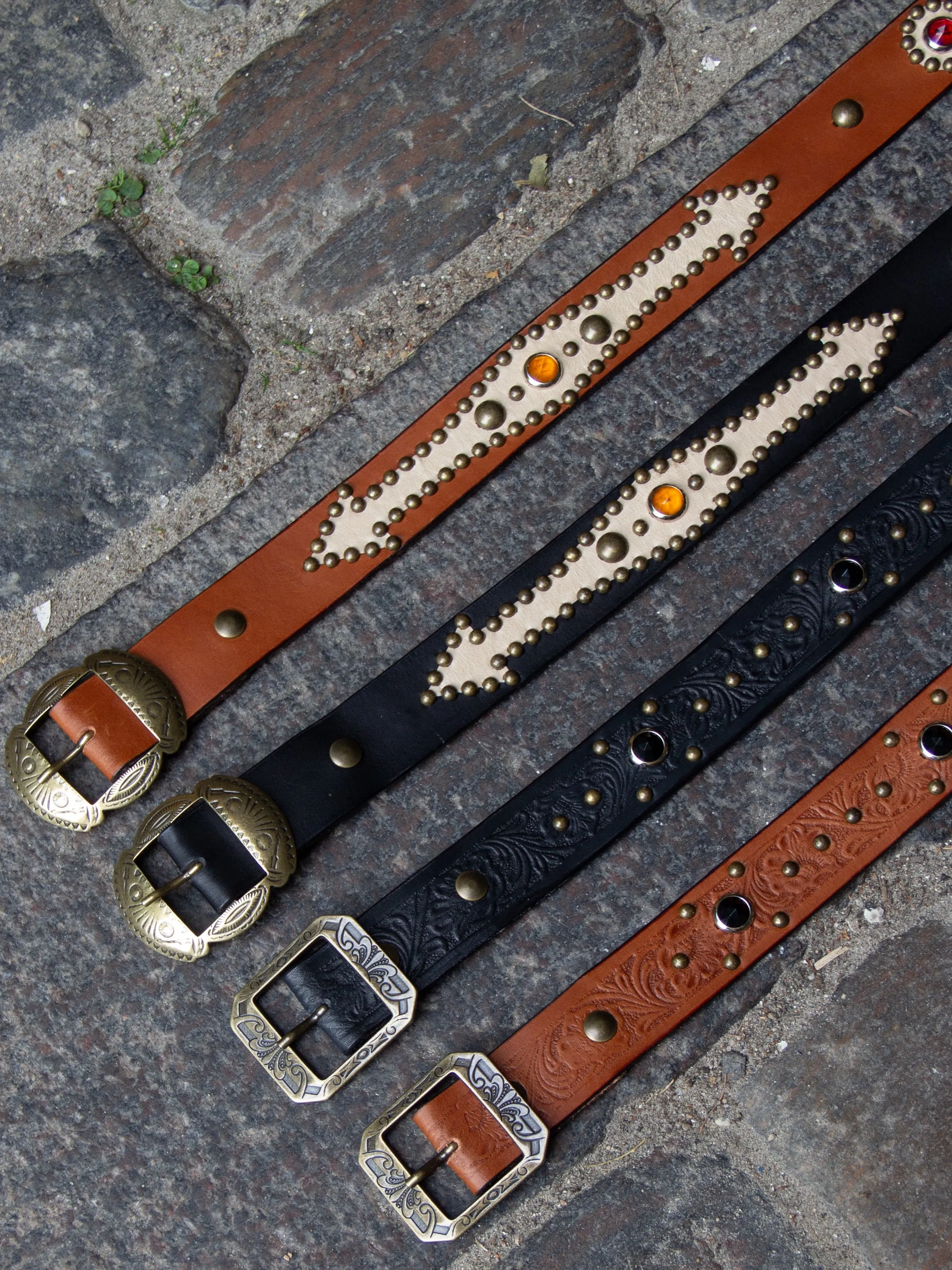 Bandits Golden Belts, Arrow Belt, Black