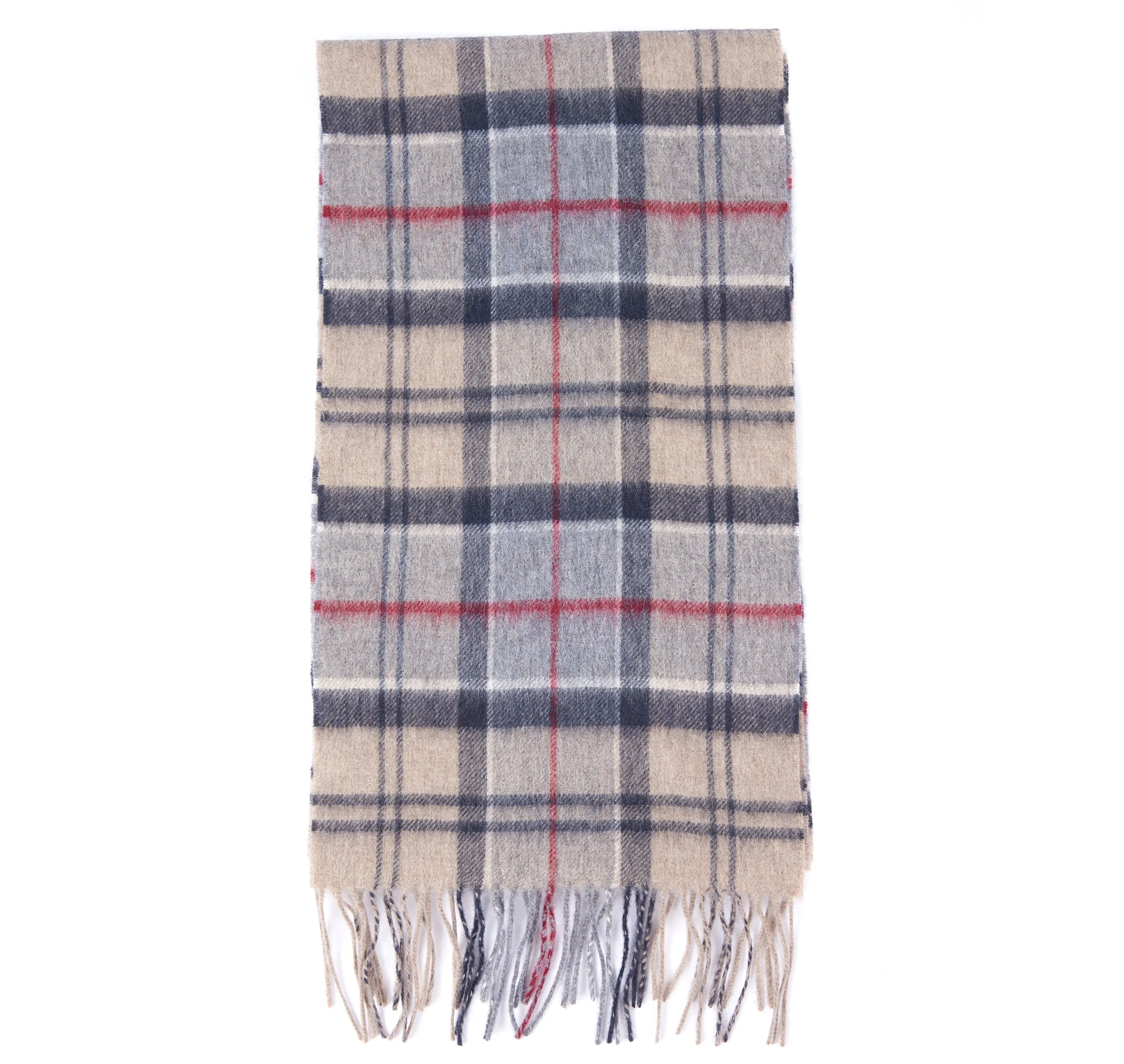 Barbour Cashmere Wool Tartan Scarf