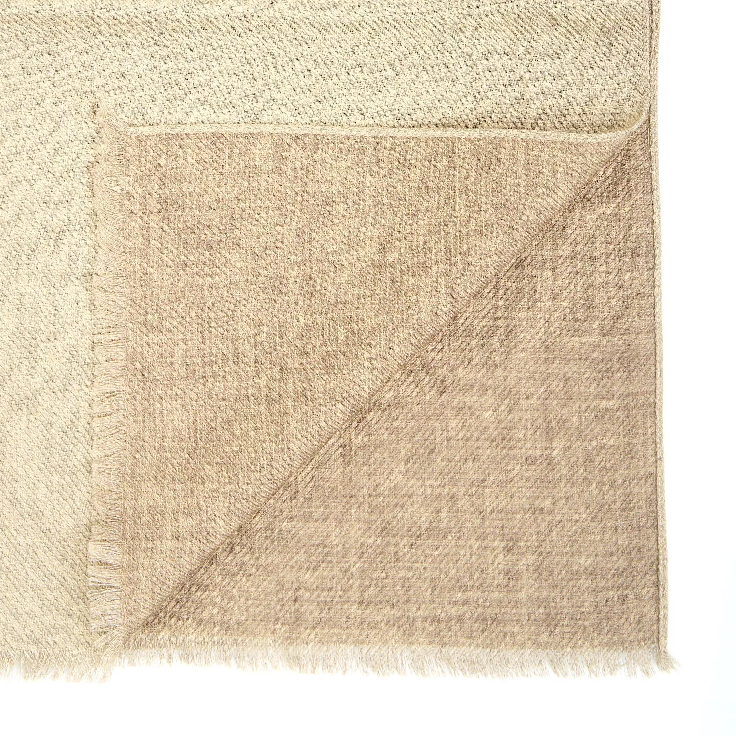 BEIGE WOOL STOLE