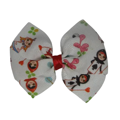 Bella Hair Bow - Alice in Wonderland - 7cm