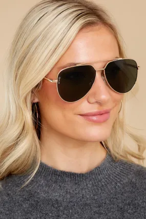 Billie Gold Sunglasses