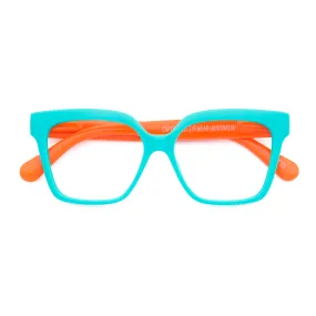 Captivated Eyewear - Georgia Green/Orange