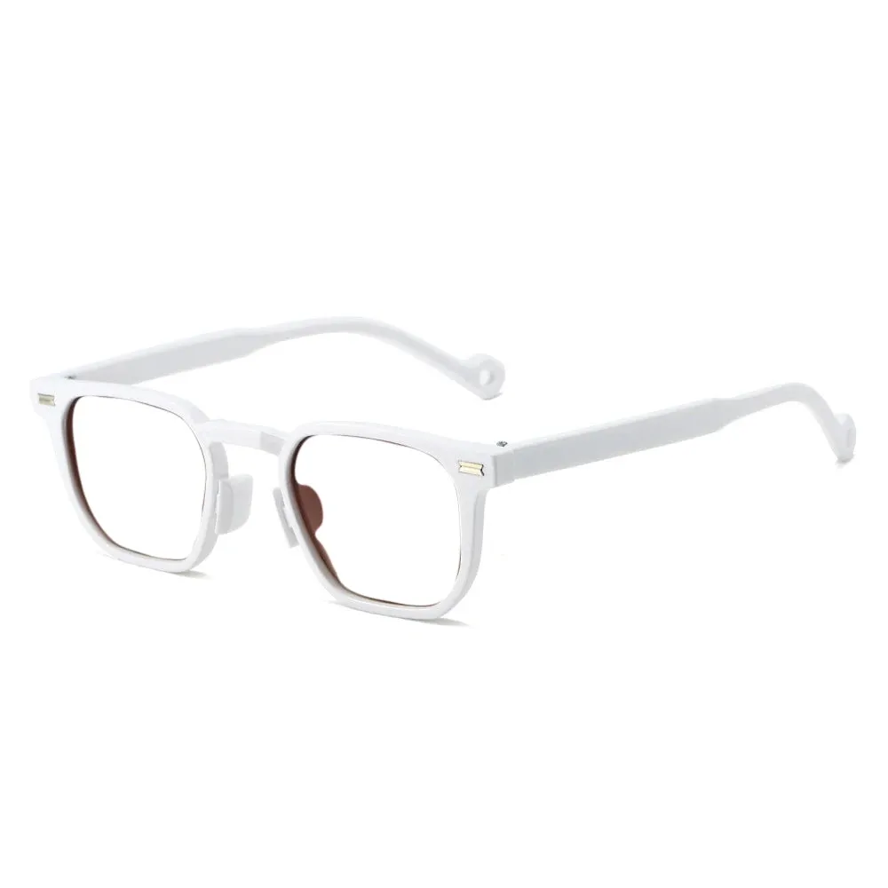 CCspace Unisex Full Rim Square Polycarbonate Reading Glasses R57195