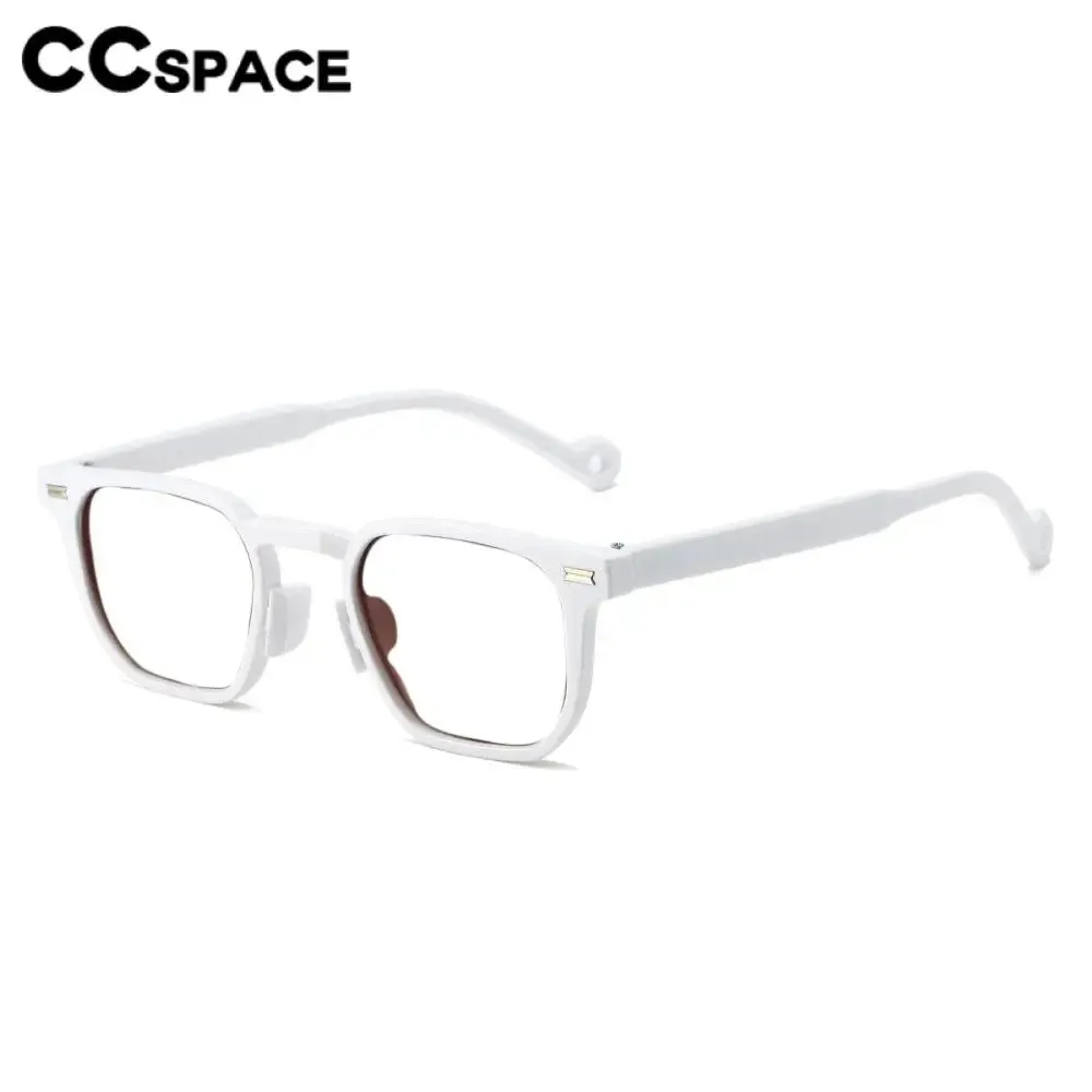 CCspace Unisex Full Rim Square Polycarbonate Reading Glasses R57195