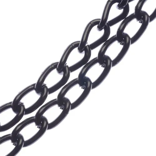 Chain Zenith 2.5mm x 2.5m Matte Black Twist Link Chain