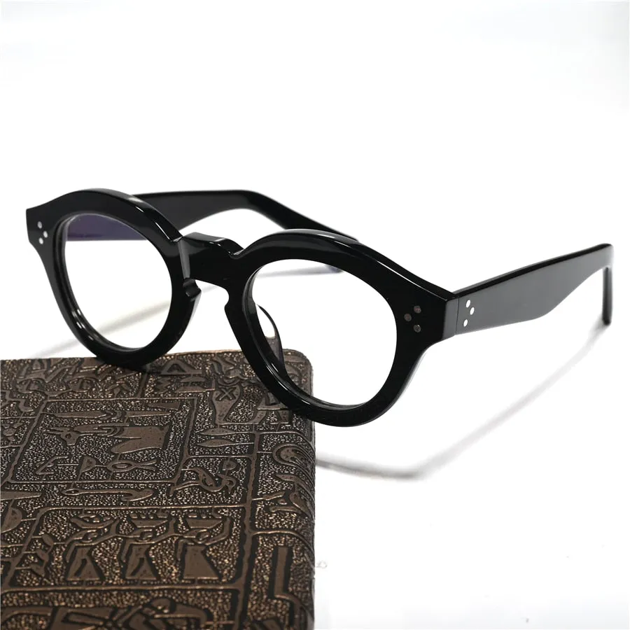 Cubojue Unisex Full Rim Oval Acetate Custom Lens Reading Glasses Cl001