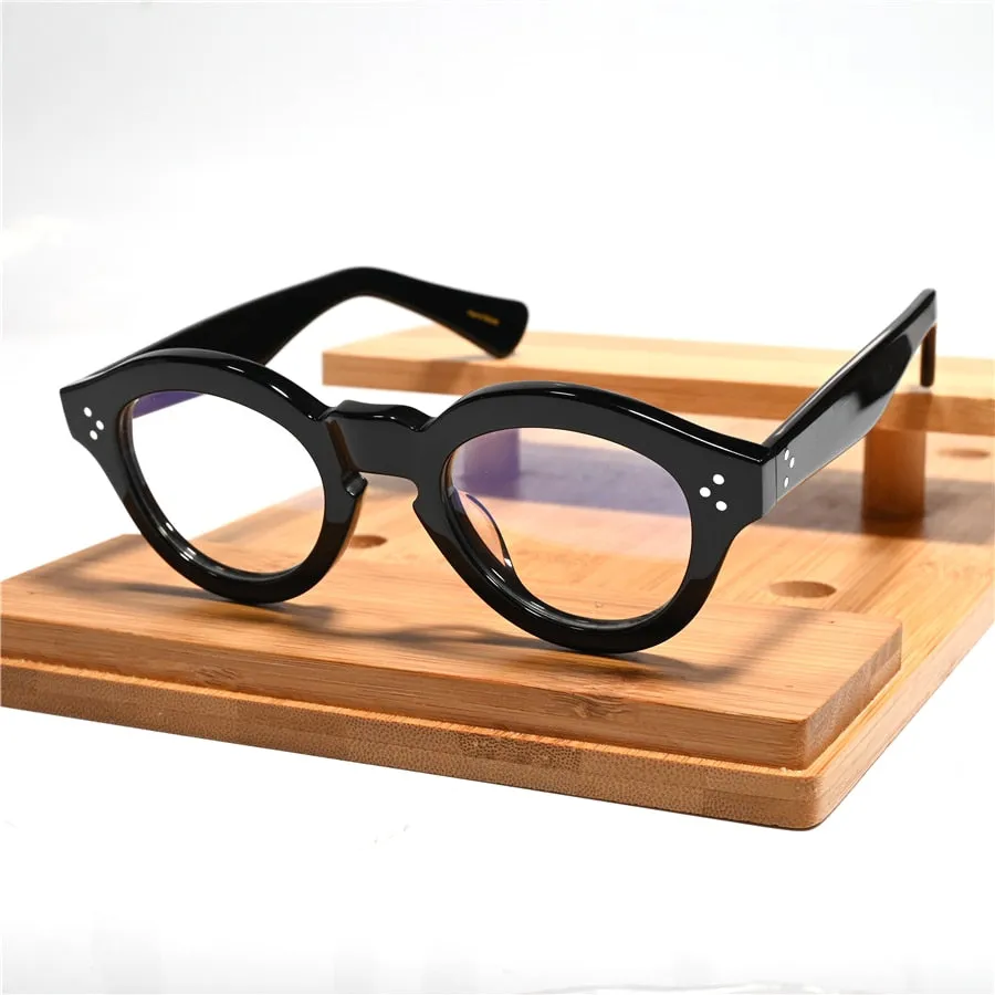 Cubojue Unisex Full Rim Oval Acetate Custom Lens Reading Glasses Cl001