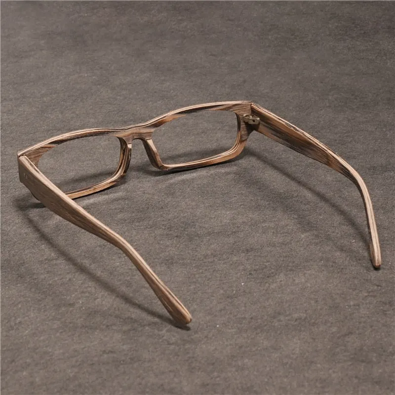 Cubojue Unisex Full Rim Rectangle Tr 90 Titanium Presbyopic Reading Glasses 6234p