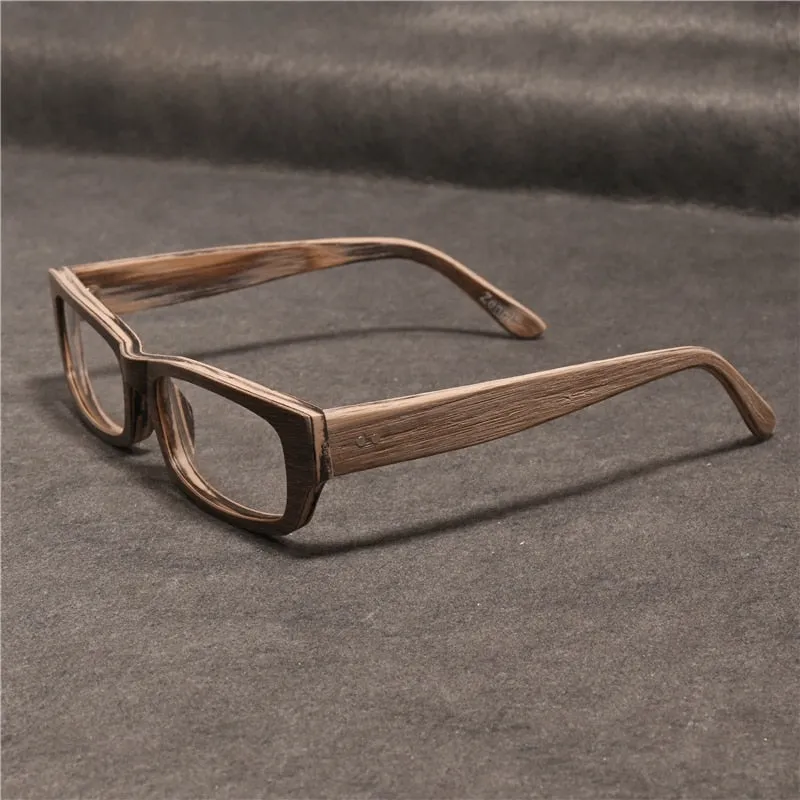 Cubojue Unisex Full Rim Rectangle Tr 90 Titanium Presbyopic Reading Glasses 6234p