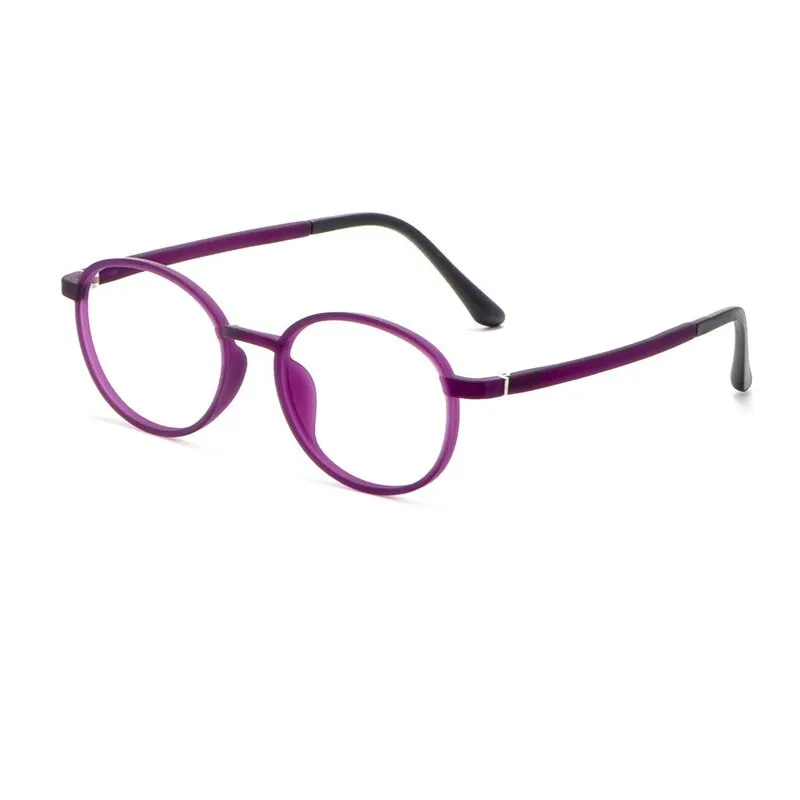 Cubojue Unisex Full Rim Round Tr 90 Titanium Reading Glasses 1067