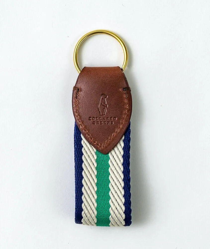 Dockside: Key Chain - Mint/White/Navy