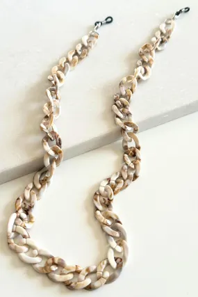 Eyewear Chain | Beige Chunky