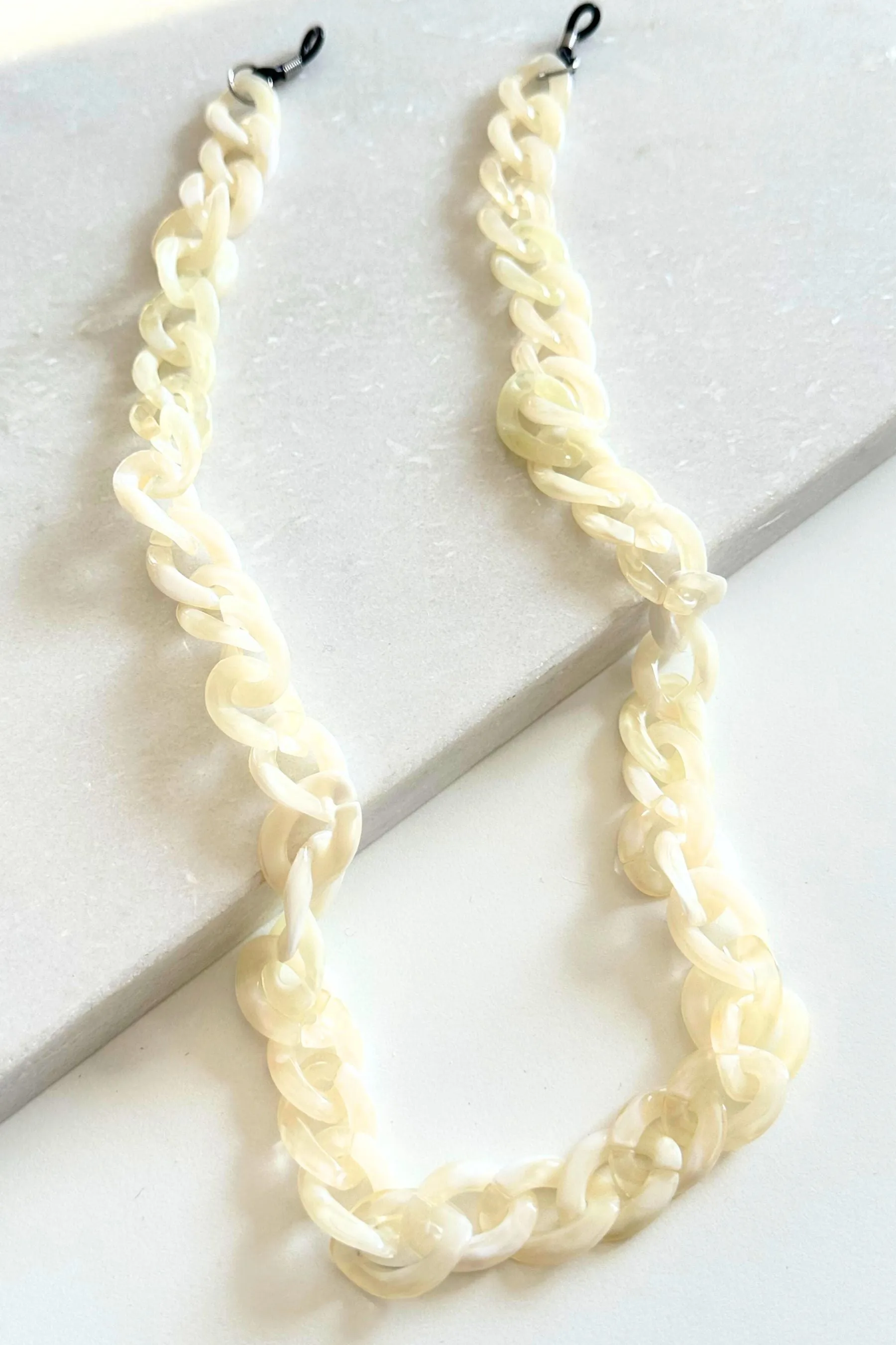 Eyewear Chain | Cream Chunky