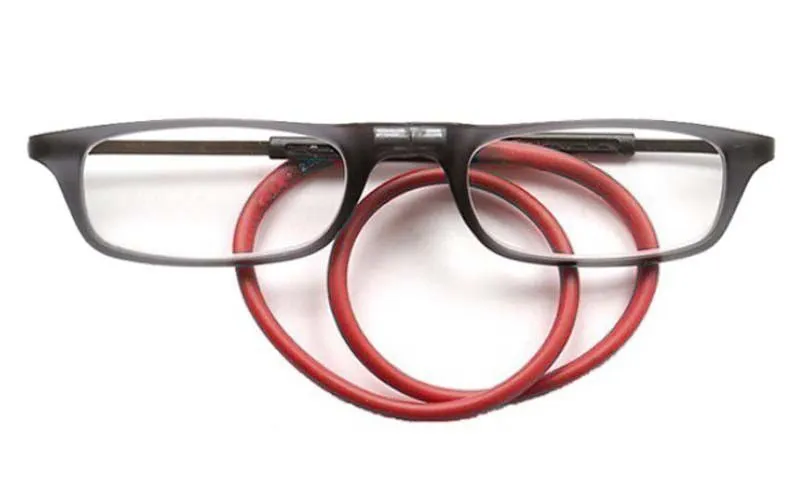 Fashionable Upgraded Magnet Glasses With Adjustable Hanging For Reading