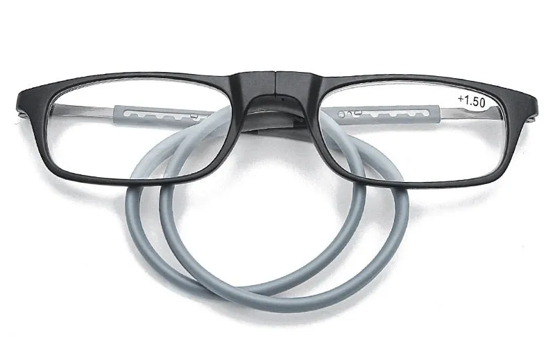 Fashionable Upgraded Magnet Glasses With Adjustable Hanging For Reading