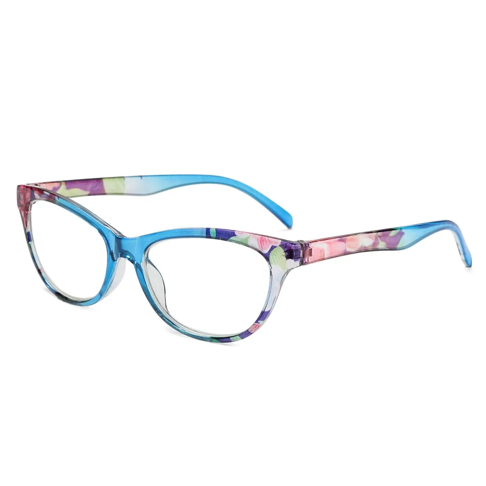 Gootrades Unisex Full Rim Square PC Reading Glasses 4123