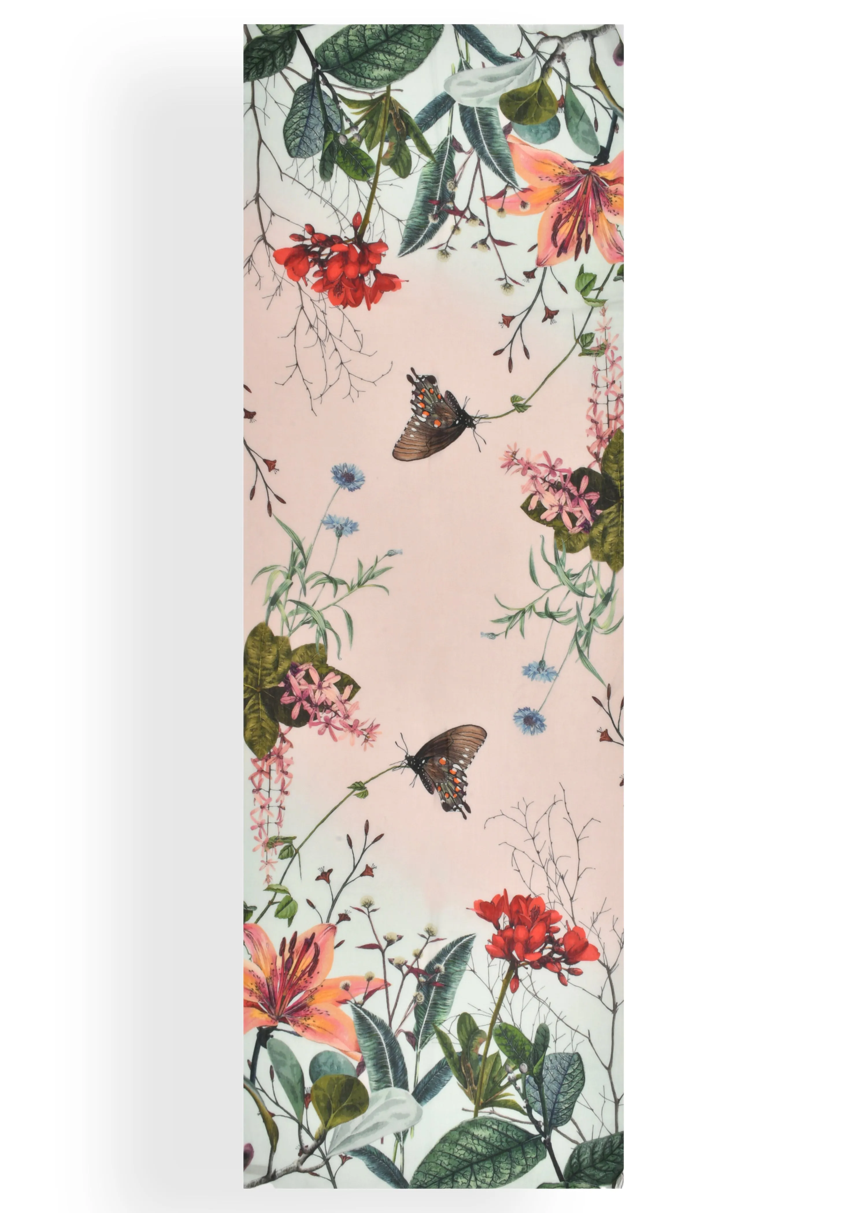 Indian Summer Print in Wool Silk