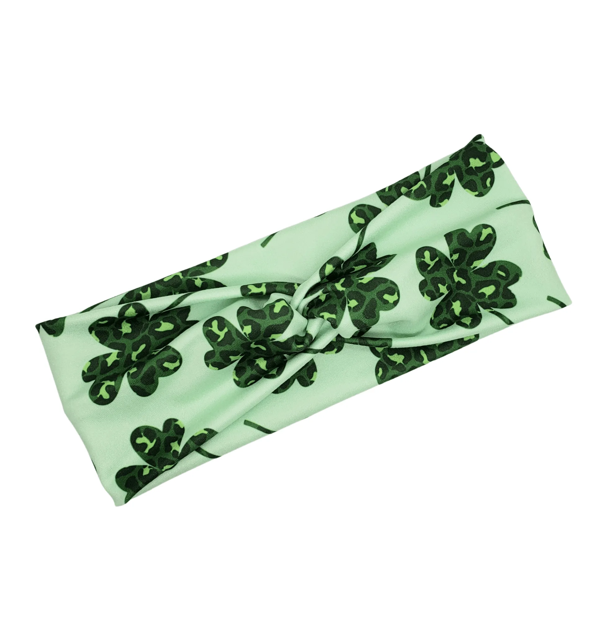 Leopard Shamrock Headband