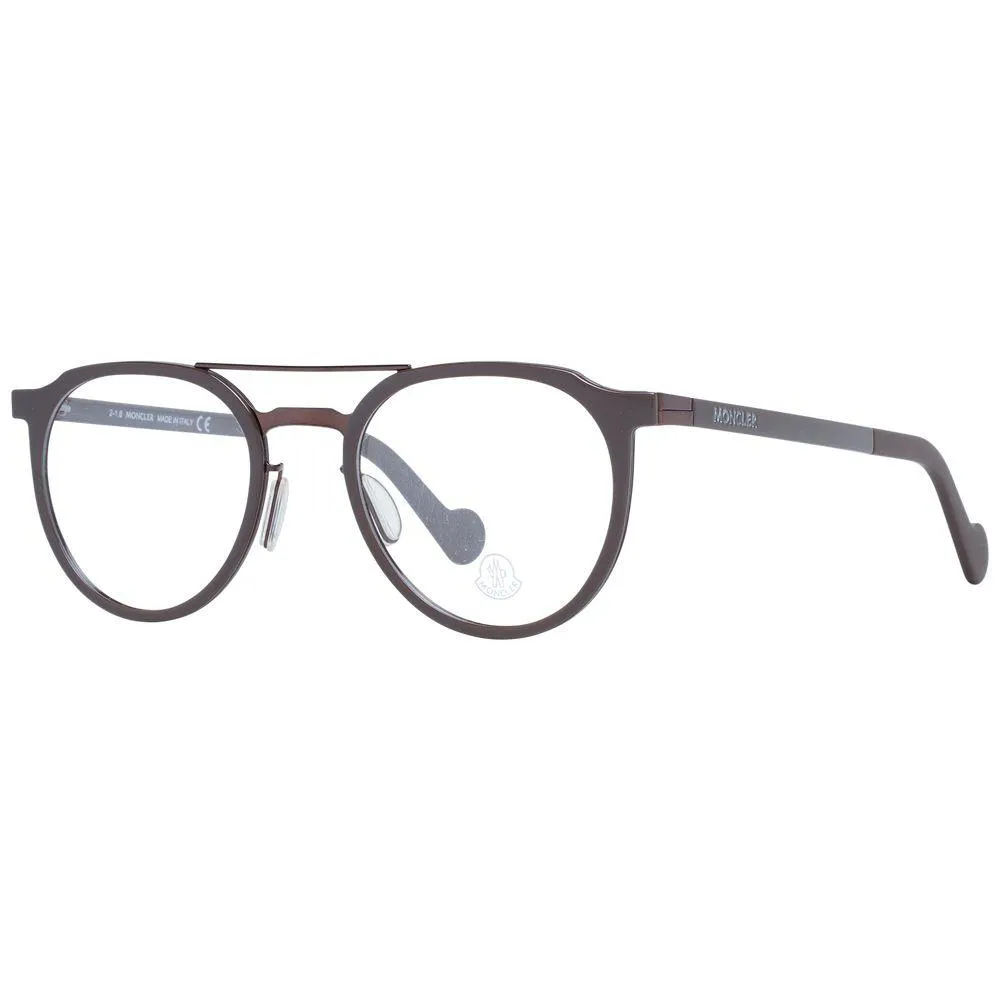 Moncler Brown Unisex Optical Frames