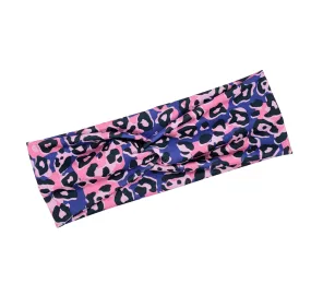 Pink & Purple Leopard Headband