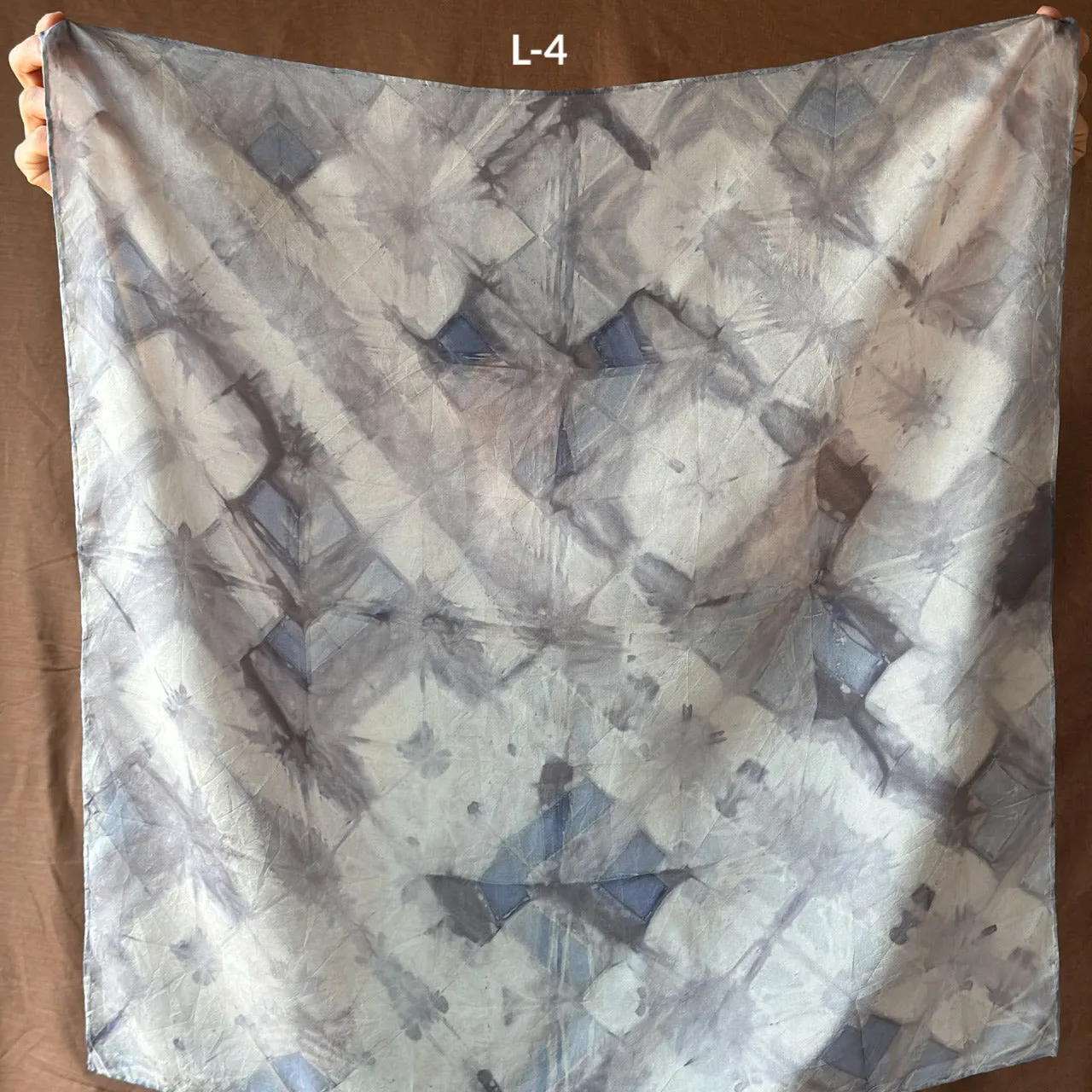 Plant Dyed Silk Bandana Scarves (66x66cm)