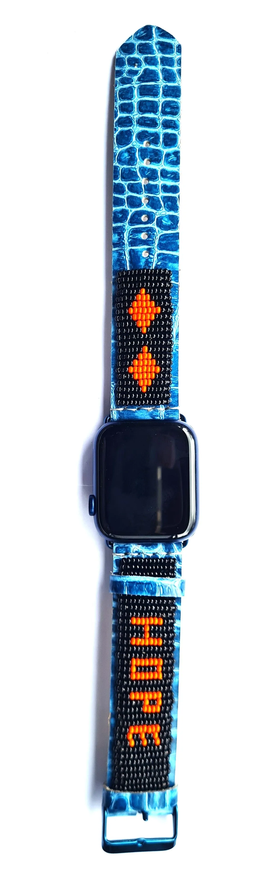 "LOVE" Message Beaded Apple Watch Band