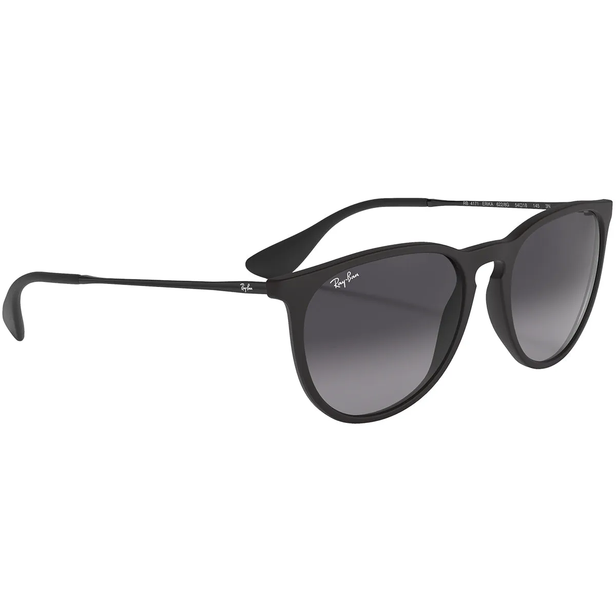 Ray-Ban Erika Classic Sunglasses - Matte Black/Grey