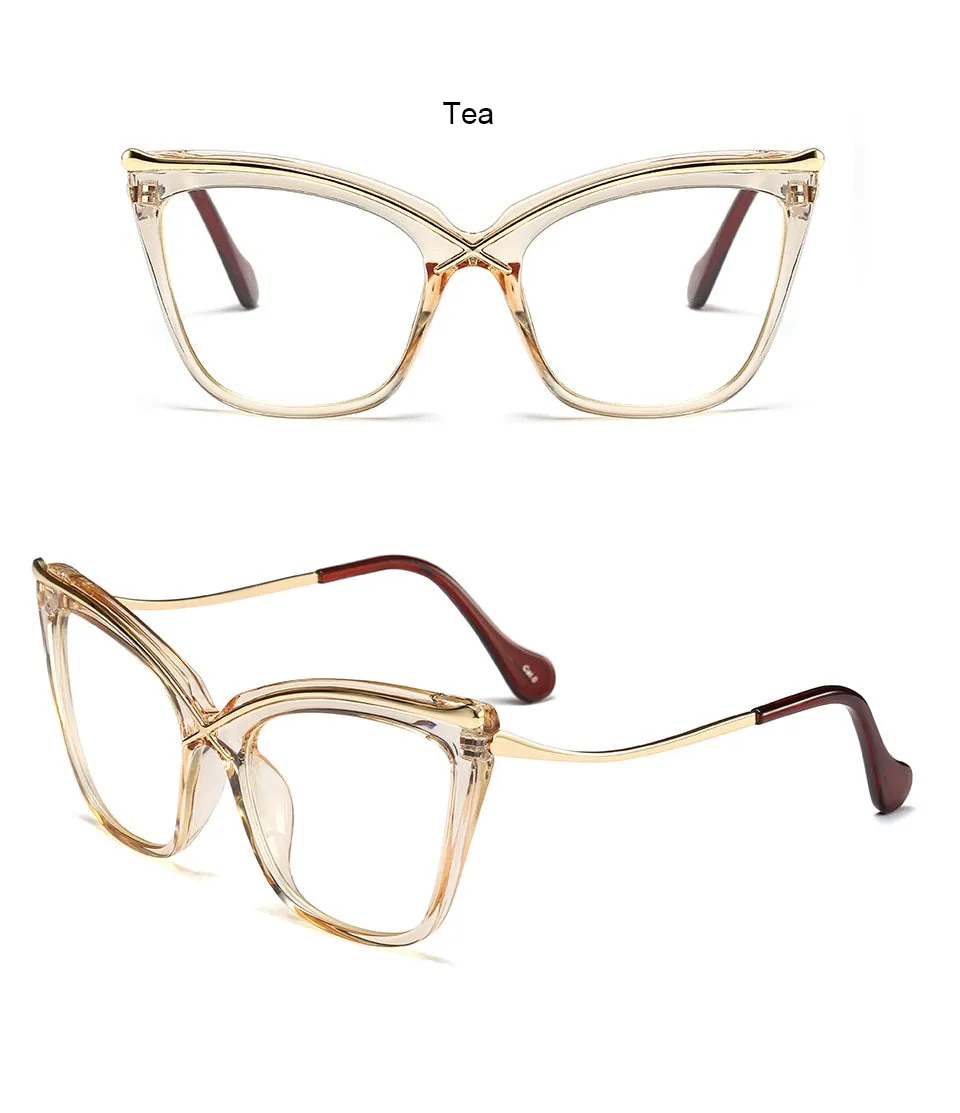 TEEK - Vintage Flower Cat Eye Reading Glasses | Prescribed