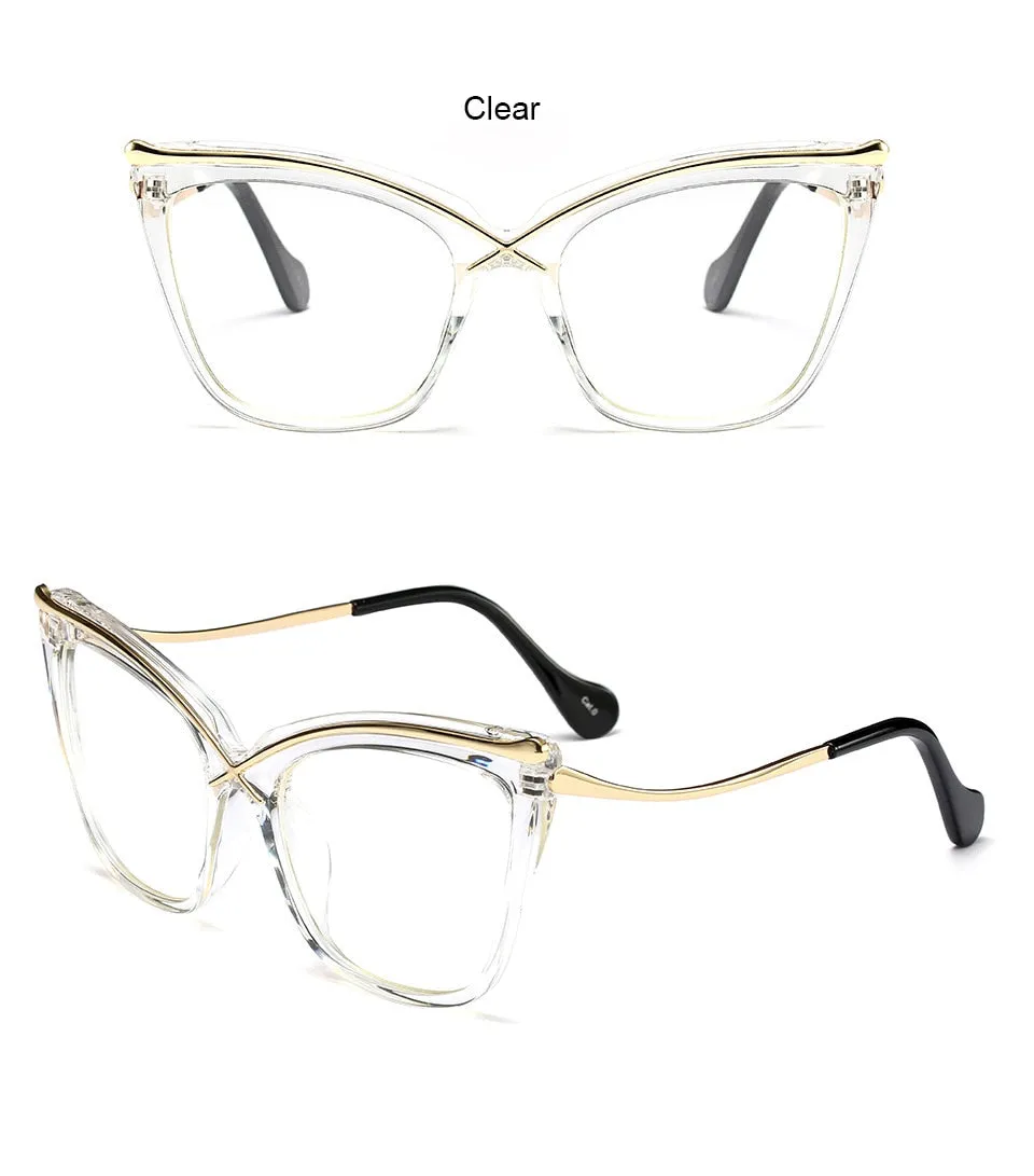 TEEK - Vintage Flower Cat Eye Reading Glasses | Prescribed