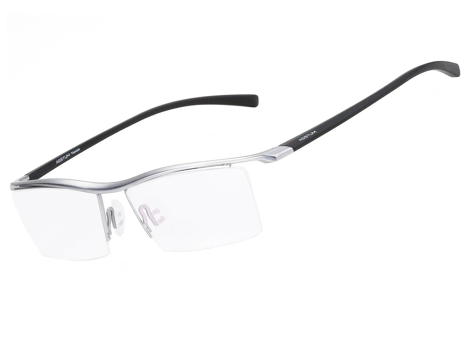 Titanium Half Rim Business Glasses for Men - Model A8129