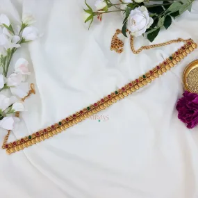 Traditional Lakshmi Coin Hip Chain